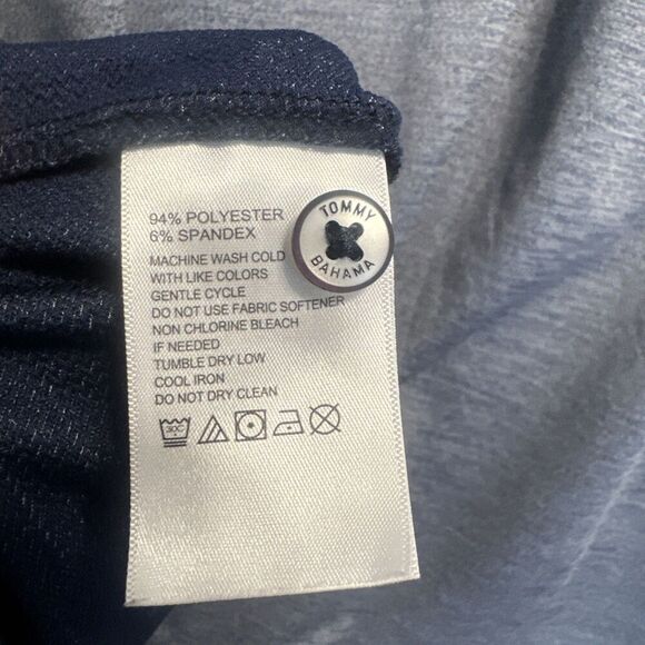 Tommy Bahama Performance Polo Shirt Mens Big & Tall 4XLB Big Blue Golf Wicking - Picture 2 of 7